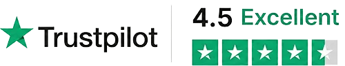 Trustpilot Rating - 4.5 Excellent